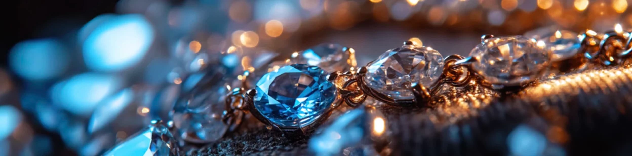 Emerald gemstone on velvet with soft light